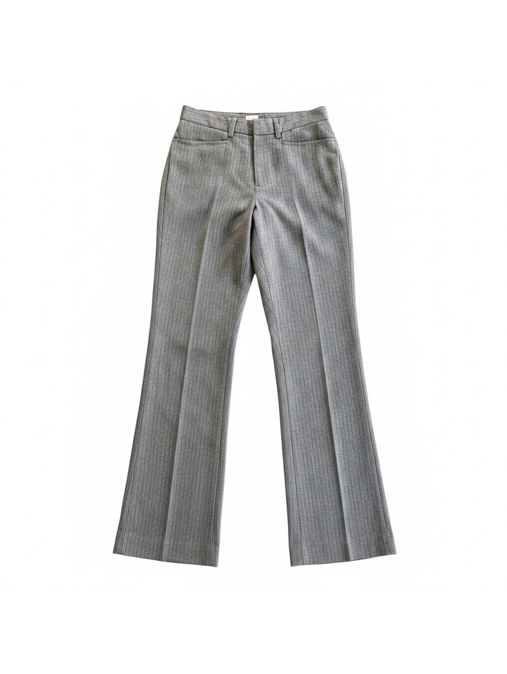 GAP Stretch Gray Wool Blend Dress Pants Size 6 Regular